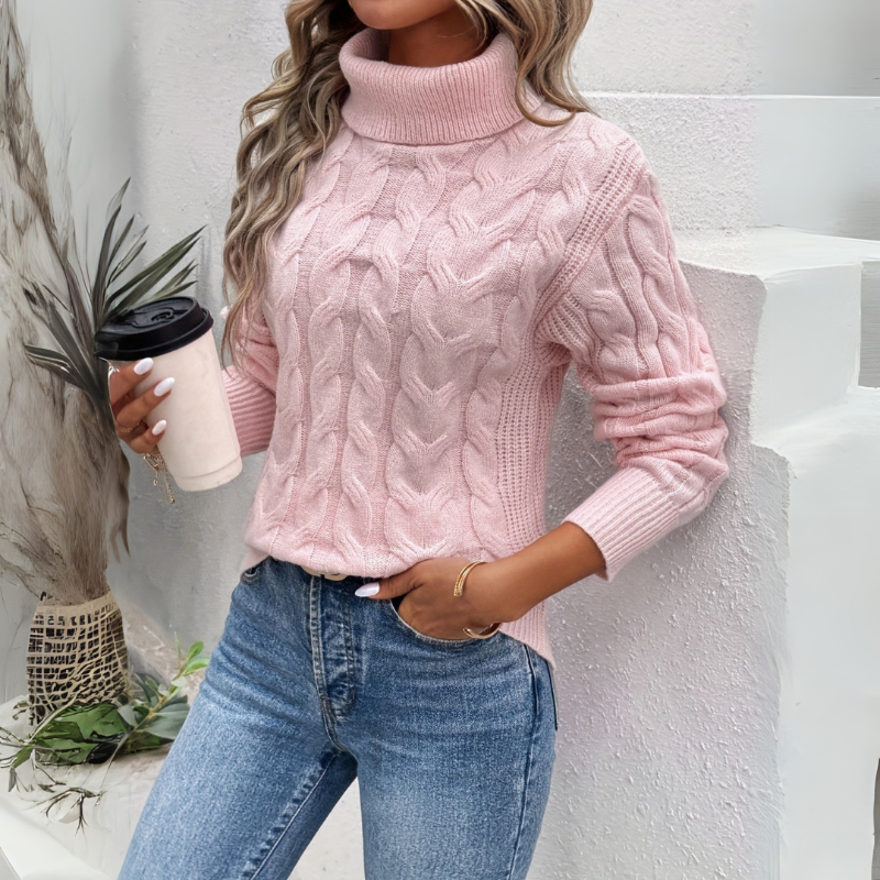 Amelia™ Eleganter Dolcevita-Pullover