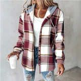 SARA™ Puha Kapucnis Pulóver – Cozy Elegancia