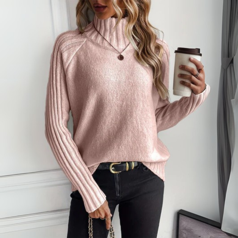 HANNAH™  Elegáns Női Strickpulóver