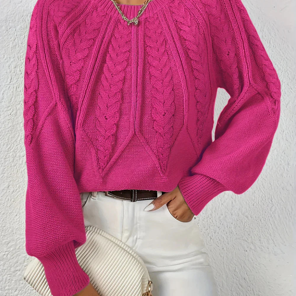 MAEVE™ Elegáns Női Strickpulóver