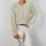 MAEVE™ Elegáns Női Strickpulóver