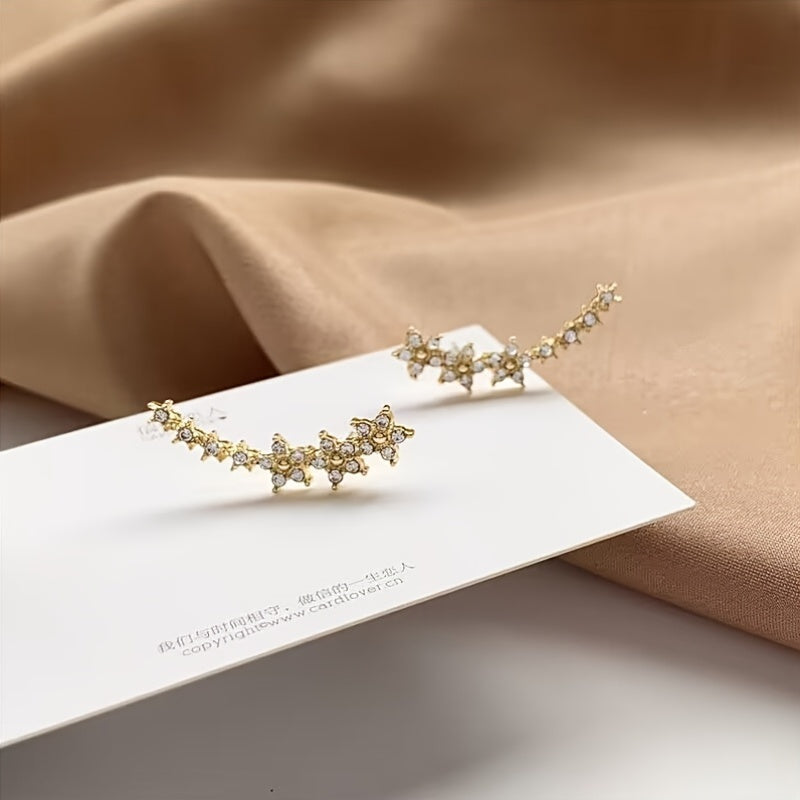 NOÉA™ Virágmintás Fülbevaló – Időtlen Elegancia és Magabiztosság
