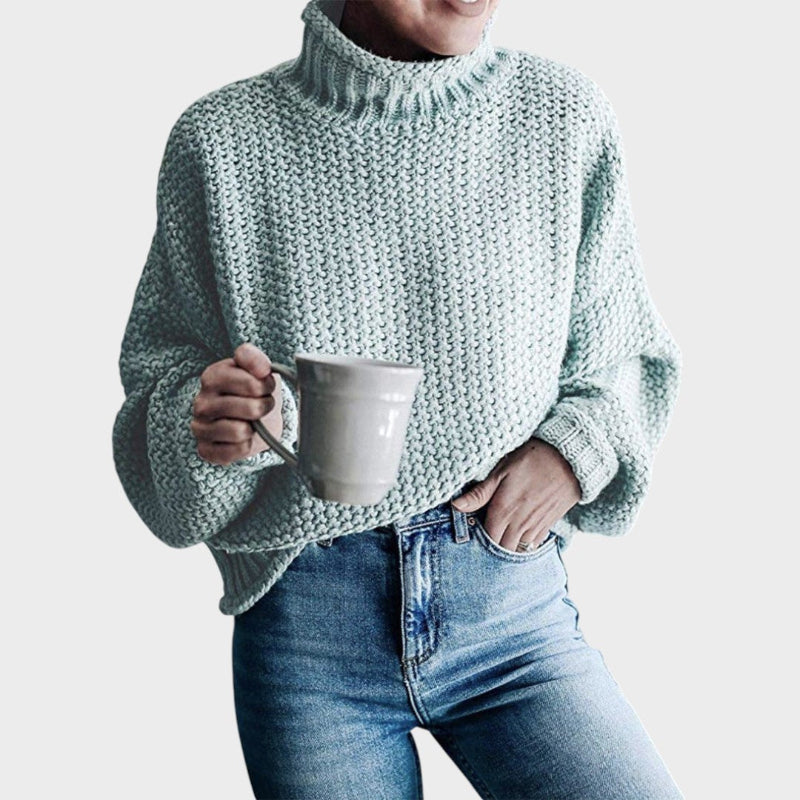 CIDÁLIA™ Meleg Kötött Pulóver – Modern Kényelem
