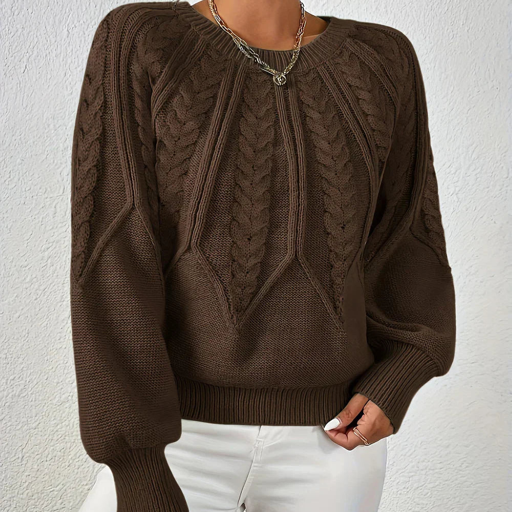 MAEVE™ Elegáns Női Strickpulóver