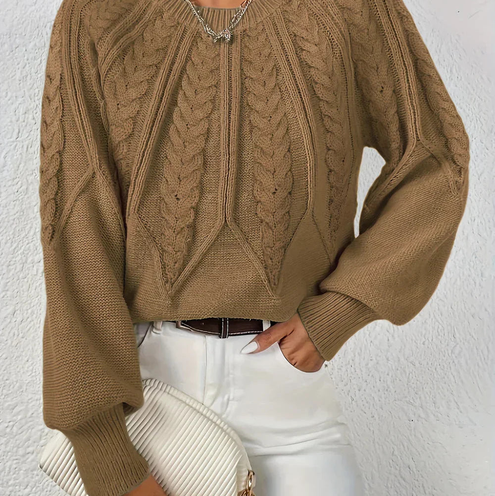 MAEVE™ Elegáns Női Strickpulóver