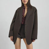 Ivano Milano™ Oversized Doppelreiher Blazer