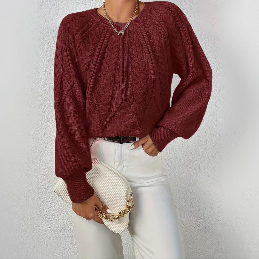 MAEVE™ Elegáns Női Strickpulóver
