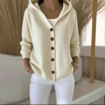 ZOEY™ Elegáns Pamut Cardigan – Könnyed Komfort