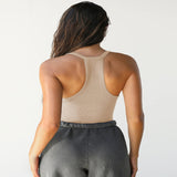 Lilla™  Ujjatlan V-nyakú Elegáns Top