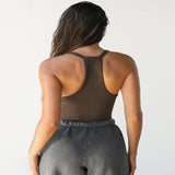 Lilla™  Ujjatlan V-nyakú Elegáns Top