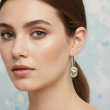 CLARA™ Szív Fülbevaló – Elegancia Mindennapokra
