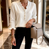 ALYA™ Elegáns Trauzeugin Bluse