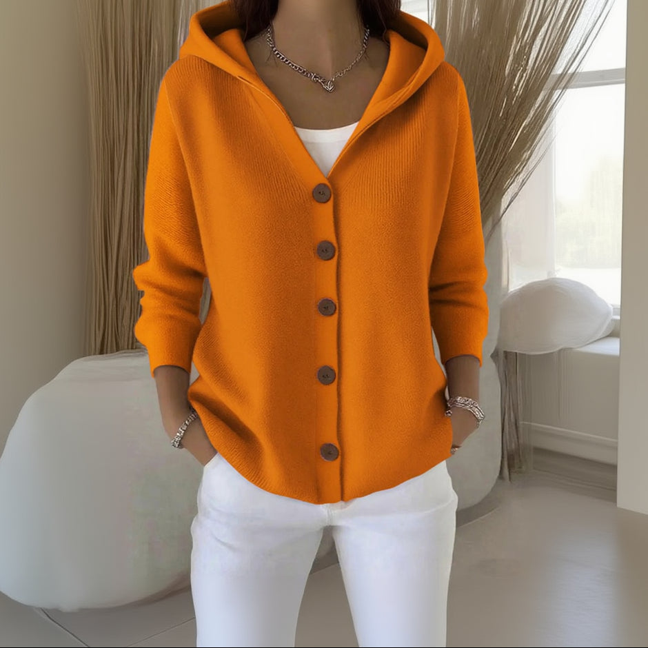 ZOEY™ Elegáns Pamut Cardigan – Könnyed Komfort