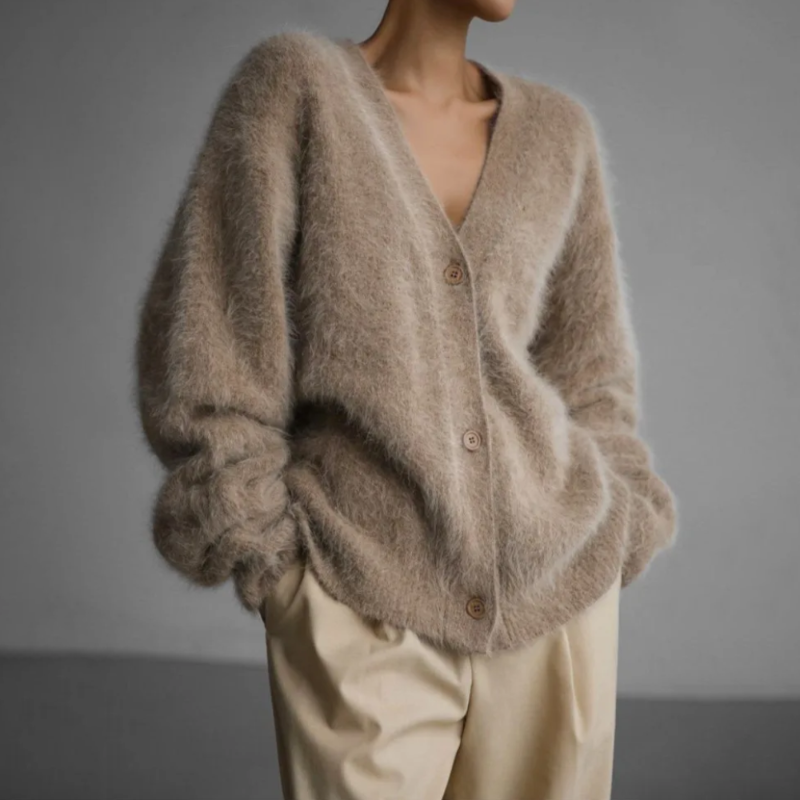 GISELA™ Luxus Kasmír Kardigán – Időtlen Elegancia