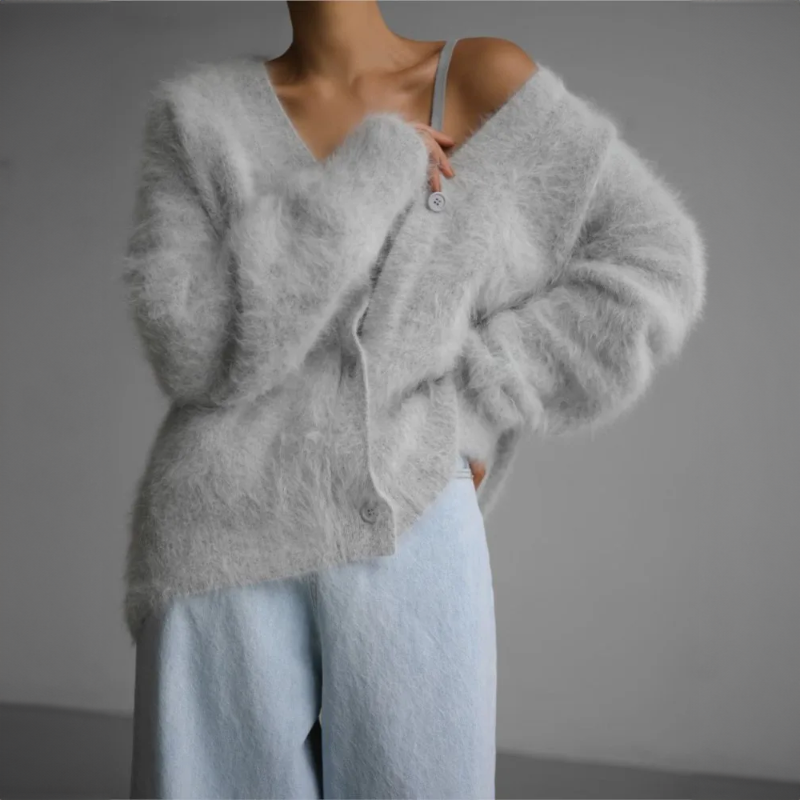 GISELA™ Luxus Kasmír Kardigán – Időtlen Elegancia