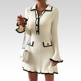 Henna™ Elegantes Strickkleid