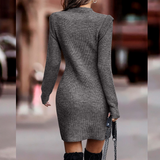 Thalira™ Elegantes & Casual Strickkleid
