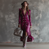 Victoria™ Abito Blazer in Velluto