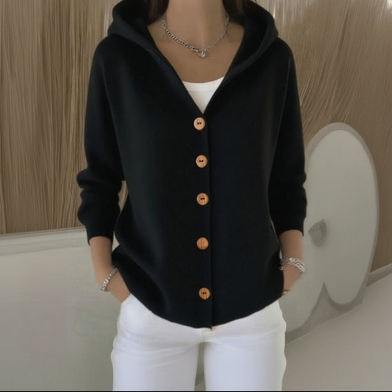 ZOEY™ Elegáns Pamut Cardigan – Könnyed Komfort