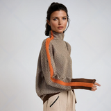 Luna™ Rollkragen mit Couture-Streifen
