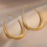 OVALIA™ Elegáns Ovális Fülbevaló