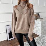 Aurenna™ Garbó Pulóver – Könnyed Elegancia Modern Csavarral