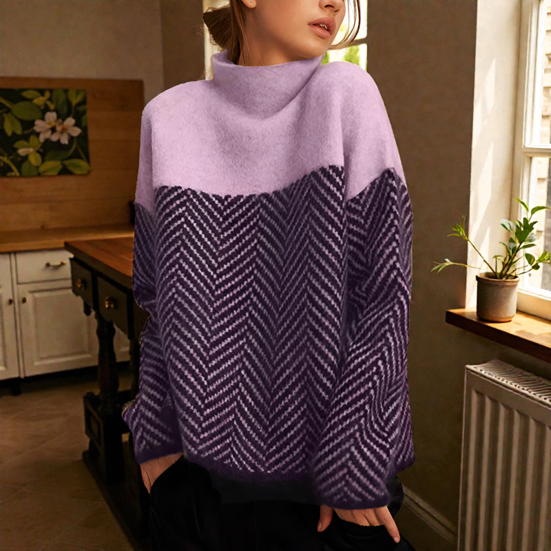 ISABELLE™ Eleganter Rollkragenpullover für Frühling