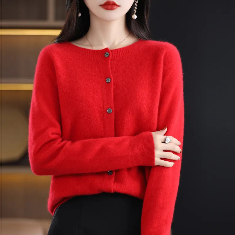 VIVIENNE™  Meleg Kényelmes Női Strickkabát