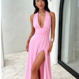 Elenor™  Elegantní A-Line Midi Šaty
