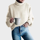 CIDÁLIA™ Meleg Kötött Pulóver – Modern Kényelem