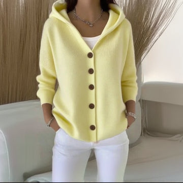 ZOEY™ Elegáns Pamut Cardigan – Könnyed Komfort