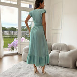 Selena™ Chic fodros ruha