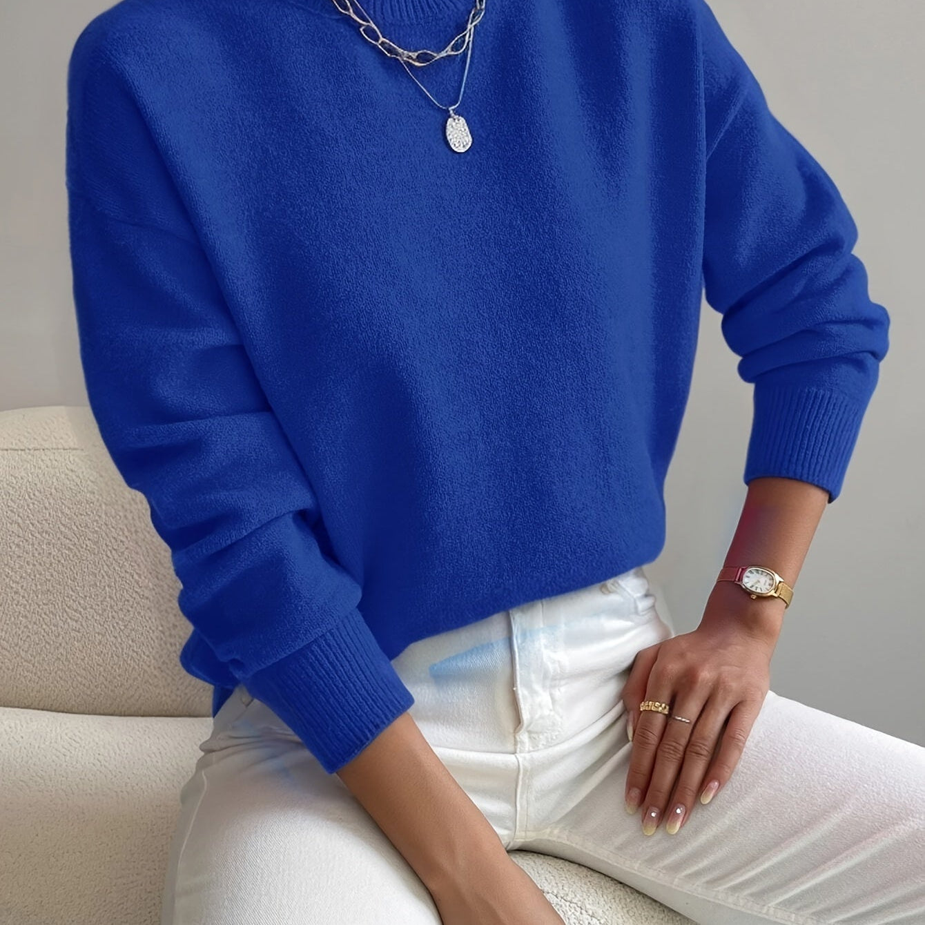 Marie™ Eleganter Warmer Pullover