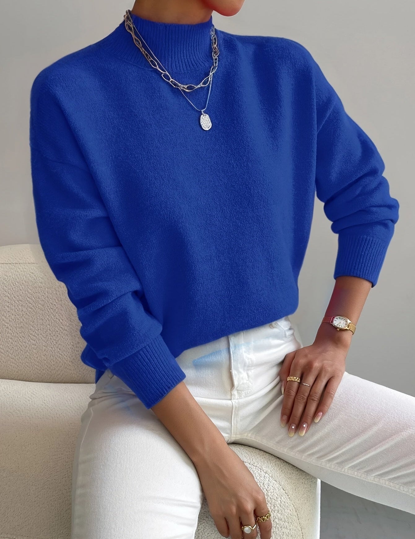 Marie™ Eleganter Warmer Pullover