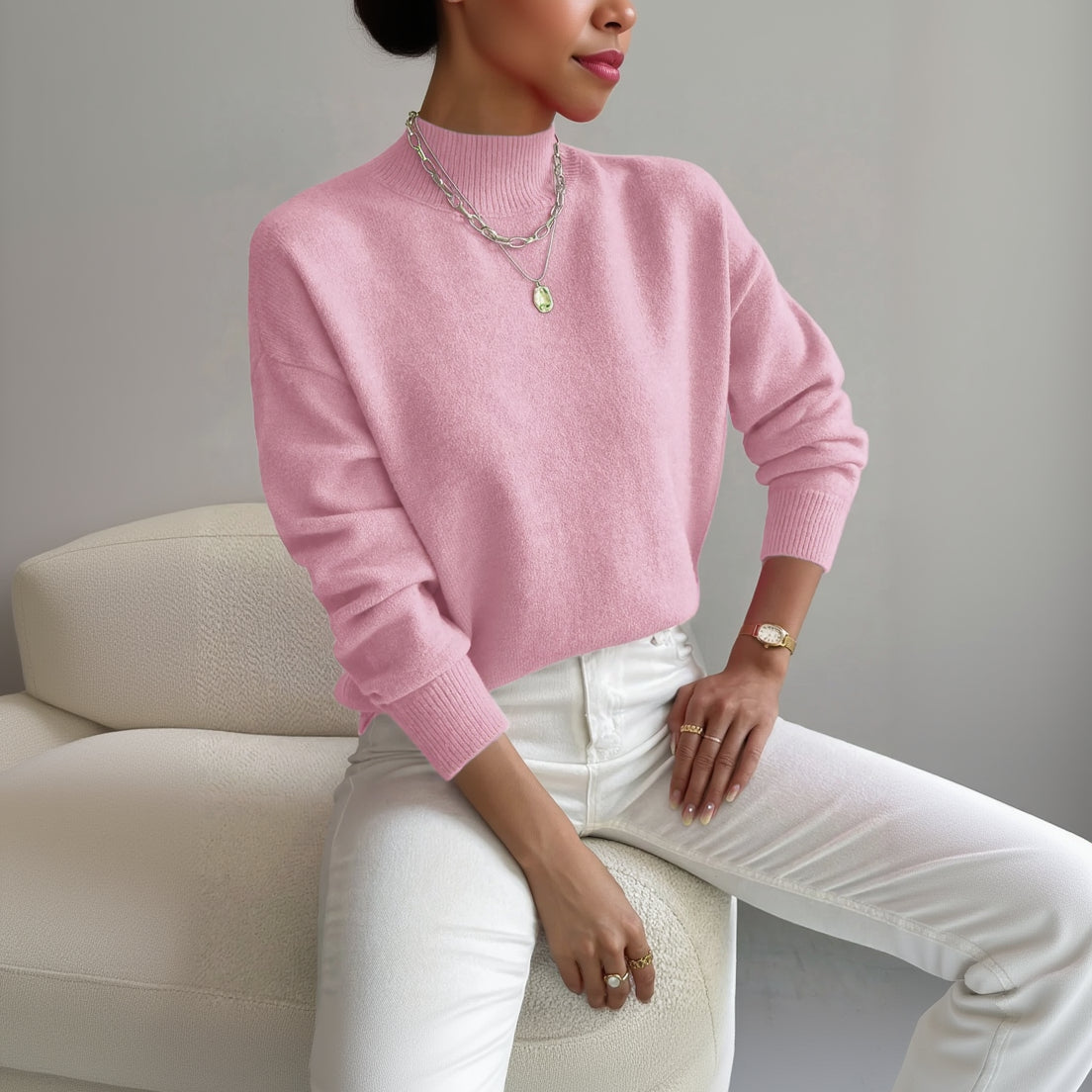 Marie™ Eleganter Warmer Pullover
