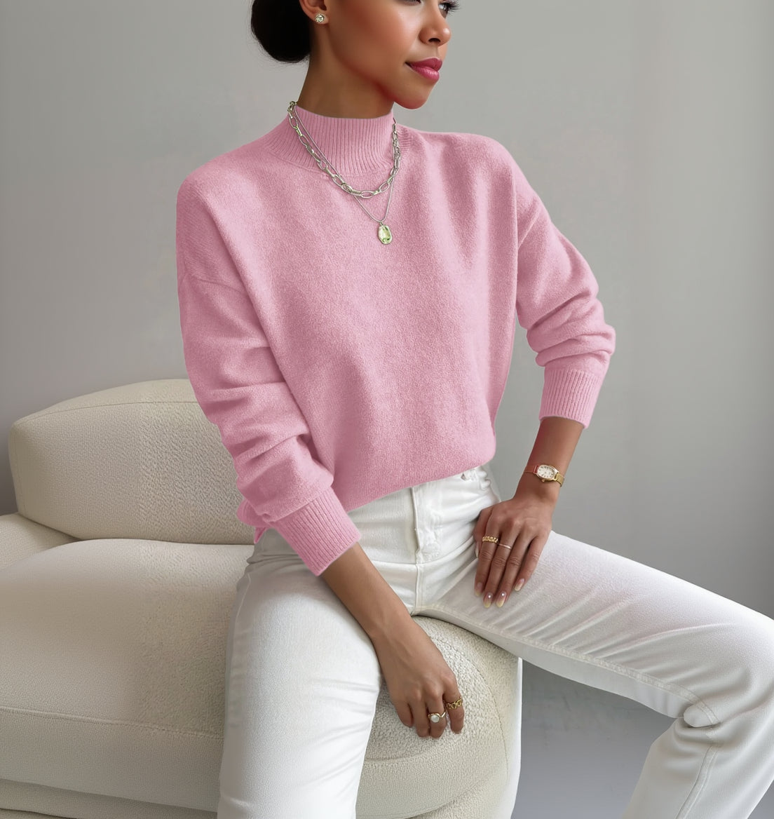 Marie™ Eleganter Warmer Pullover