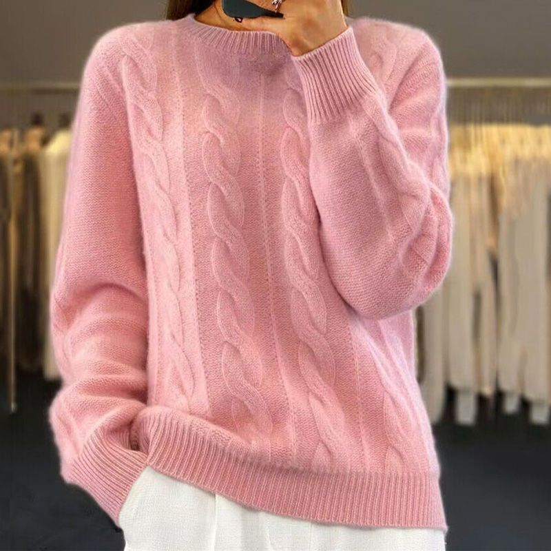 NATHALIE™ Meleg Kényelmes Strickpulóver