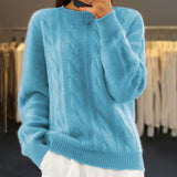 NATHALIE™ Meleg Kényelmes Strickpulóver