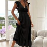 Selena™ Chic fodros ruha